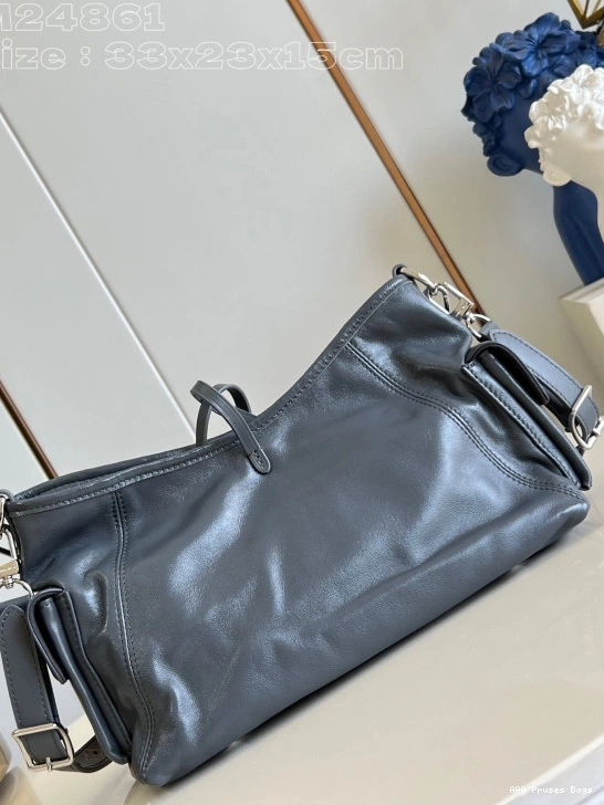 AAA Pruses Bags -33.5 VUITTON CarryAll Cargo 23x15cm LOUIS x 0729